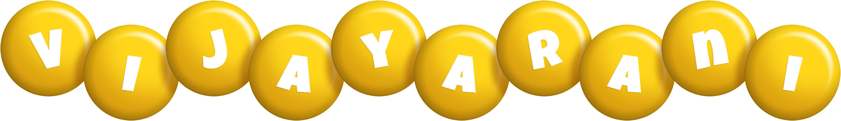 Vijayarani candy-yellow logo