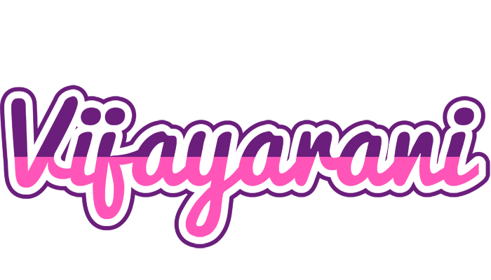 Vijayarani cheerful logo
