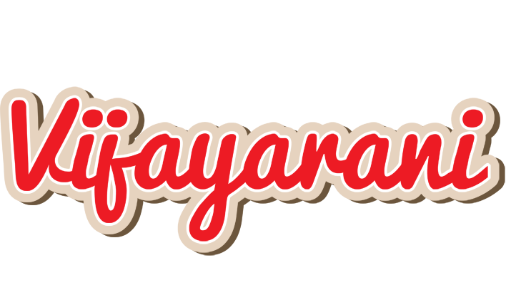 Vijayarani chocolate logo