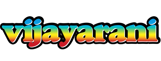 Vijayarani color logo