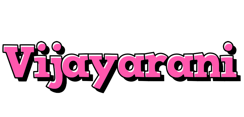 Vijayarani girlish logo