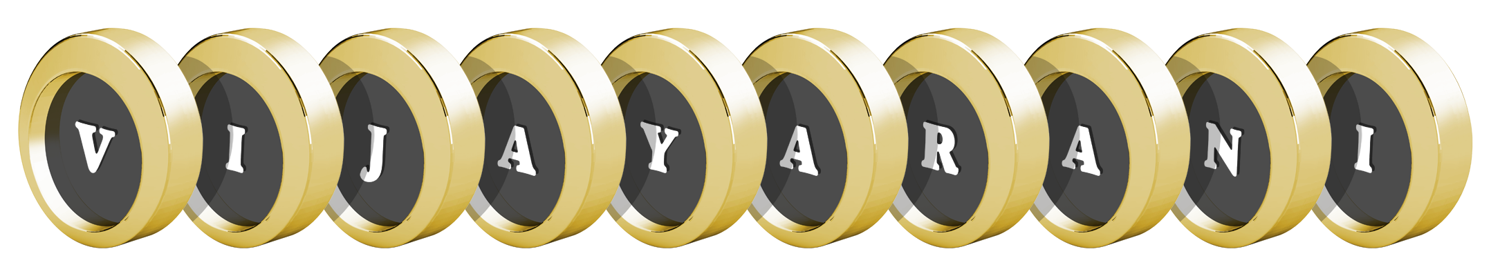 Vijayarani gold logo
