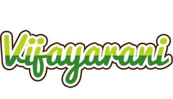 Vijayarani golfing logo