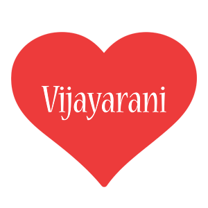 Vijayarani love logo