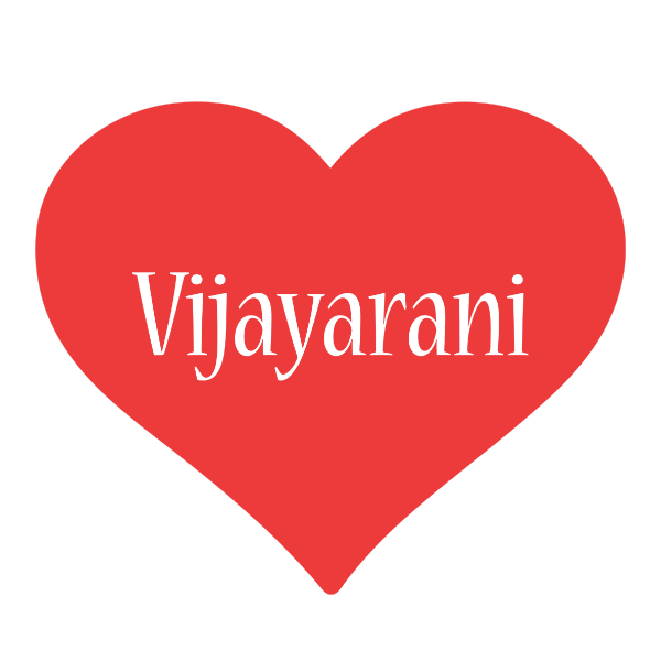 Vijayarani love logo