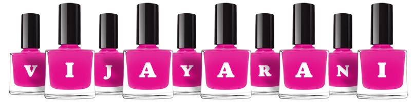 Vijayarani nails logo