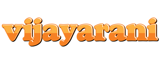 Vijayarani orange logo