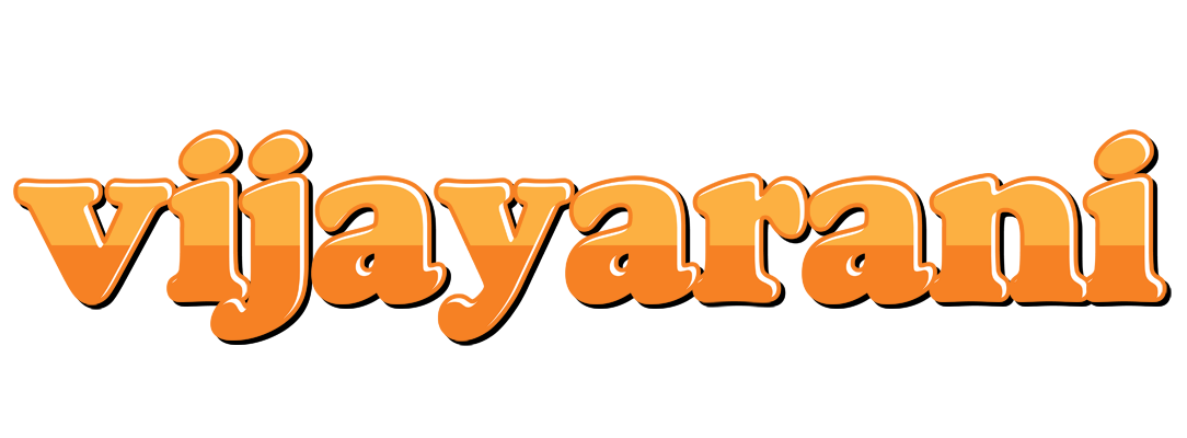 Vijayarani orange logo