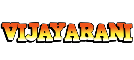 Vijayarani sunset logo