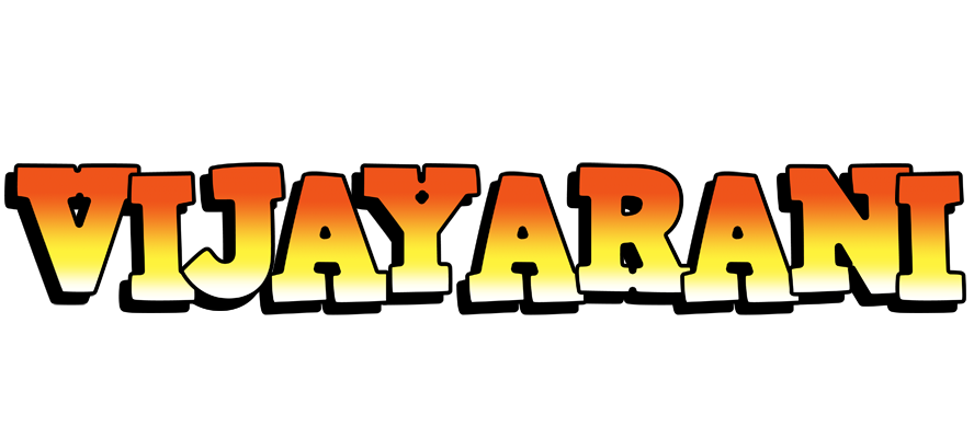 Vijayarani sunset logo