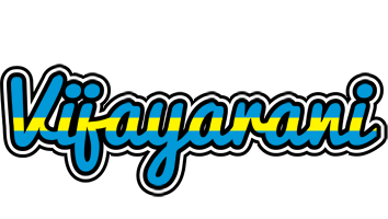 Vijayarani sweden logo