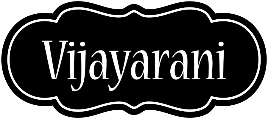 Vijayarani welcome logo