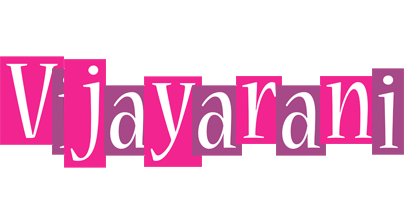 Vijayarani whine logo