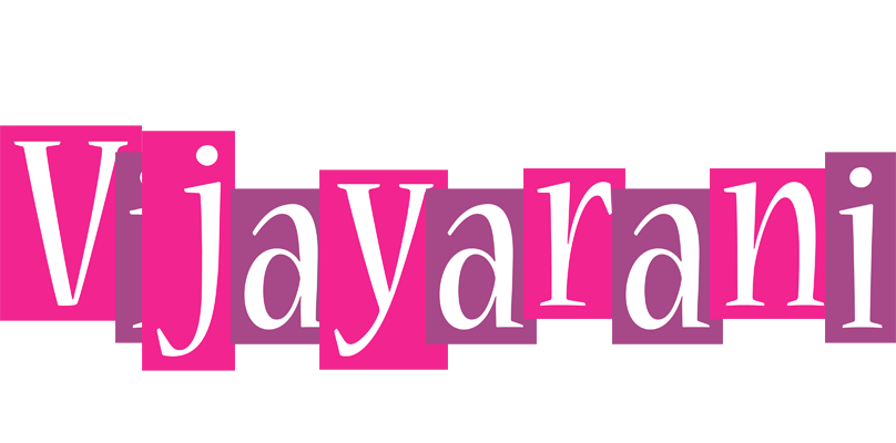 Vijayarani whine logo