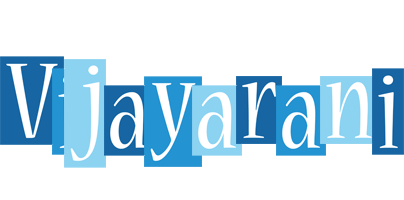 Vijayarani winter logo