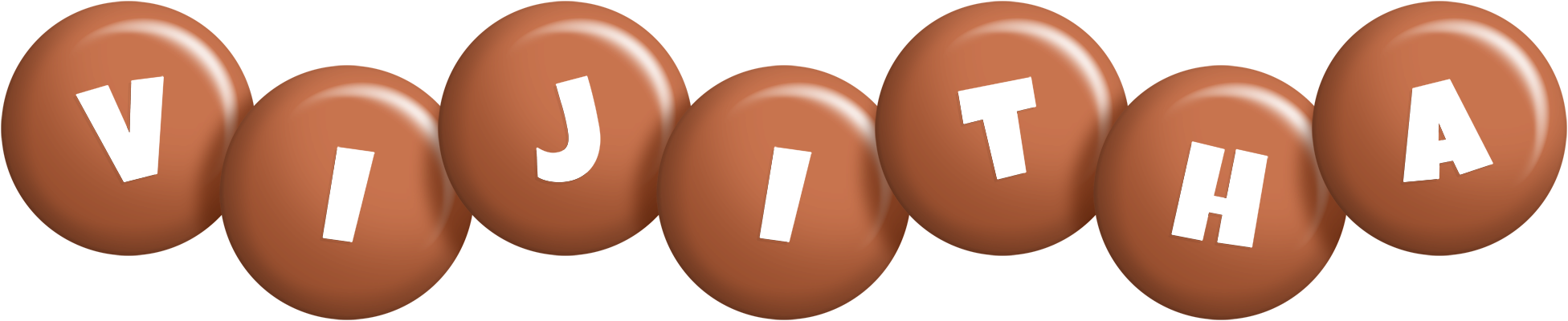 Vijitha candy-brown logo