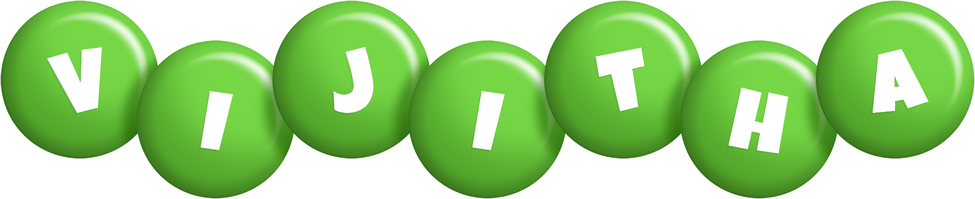 Vijitha candy-green logo