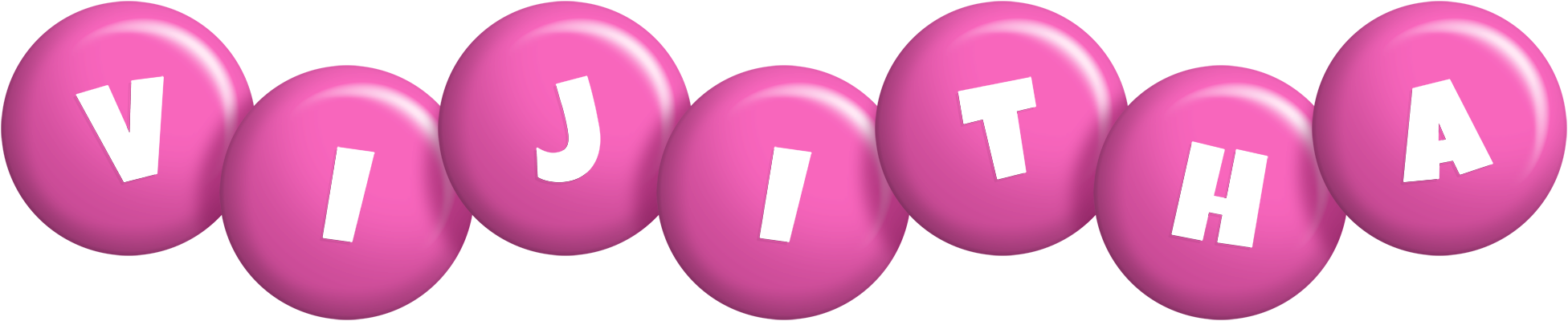 Vijitha candy-pink logo