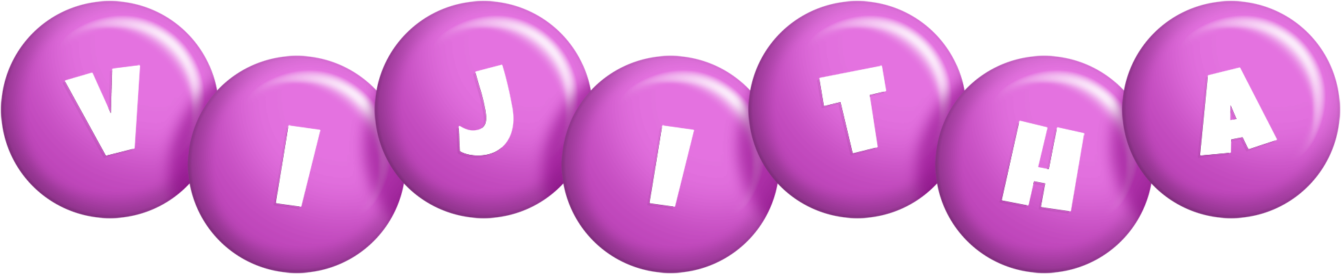 Vijitha candy-purple logo