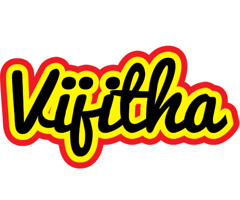 Vijitha flaming logo