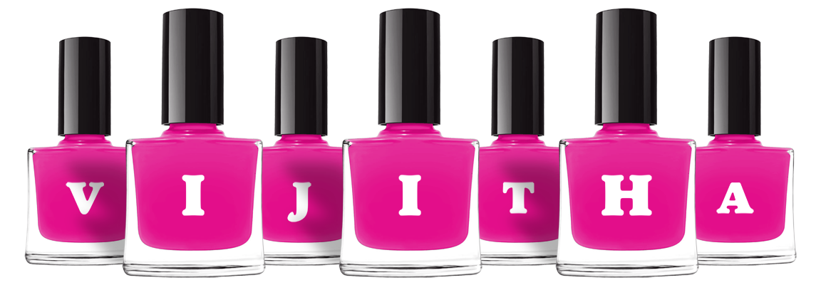 Vijitha nails logo