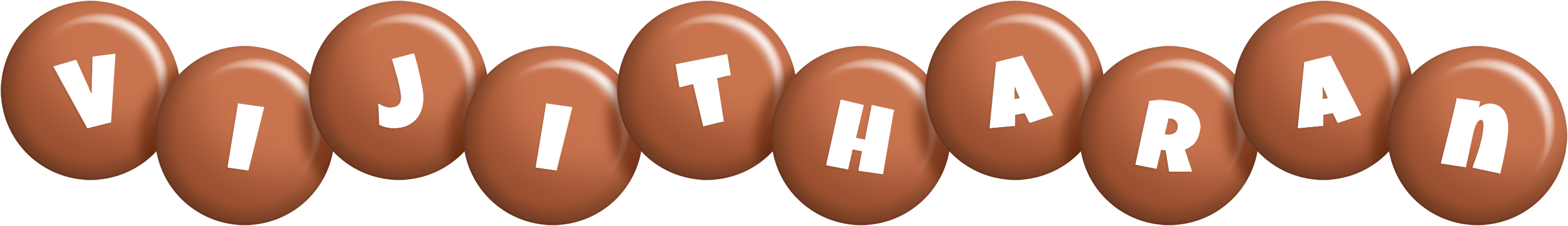 Vijitharan candy-brown logo