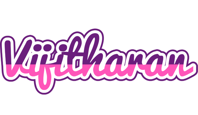 Vijitharan cheerful logo