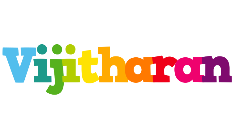 Vijitharan rainbows logo