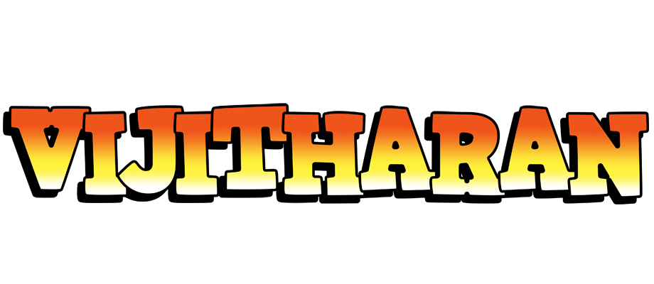 Vijitharan sunset logo