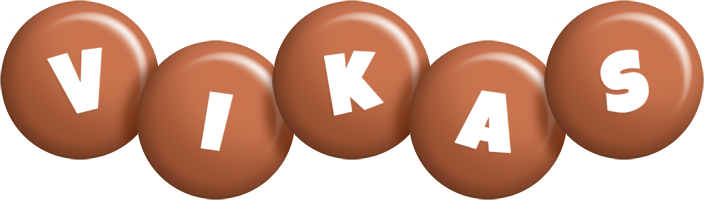Vikas candy-brown logo