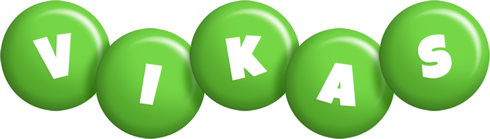 Vikas candy-green logo