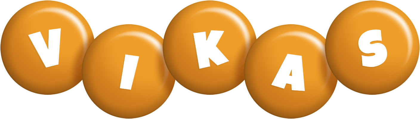 Vikas candy-orange logo