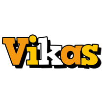 Vikas cartoon logo