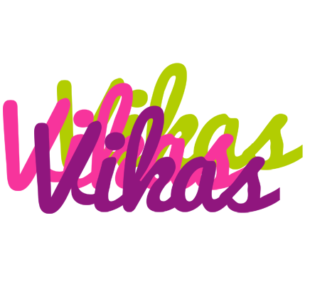 Vikas flowers logo