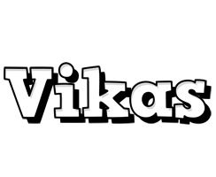 Vikas snowing logo