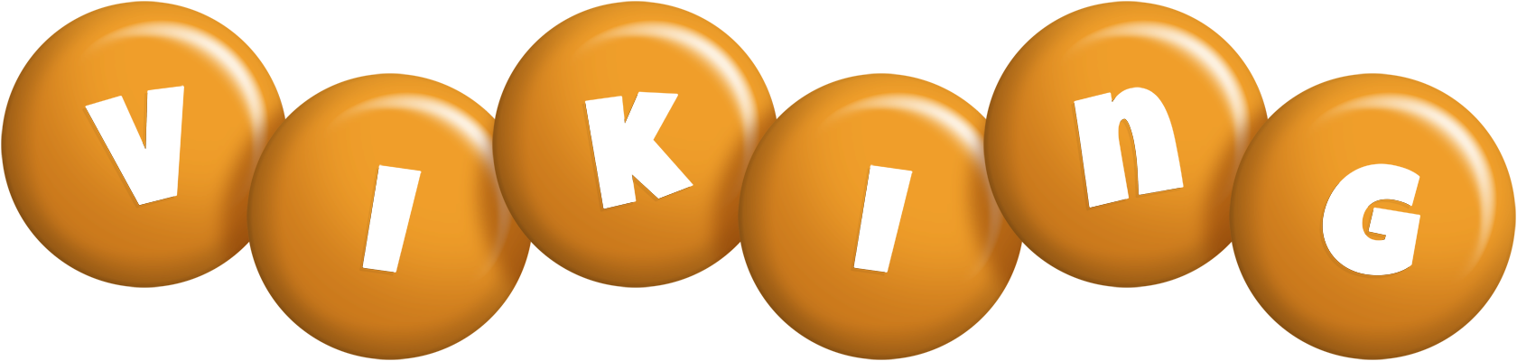 Viking candy-orange logo