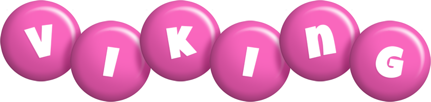 Viking candy-pink logo