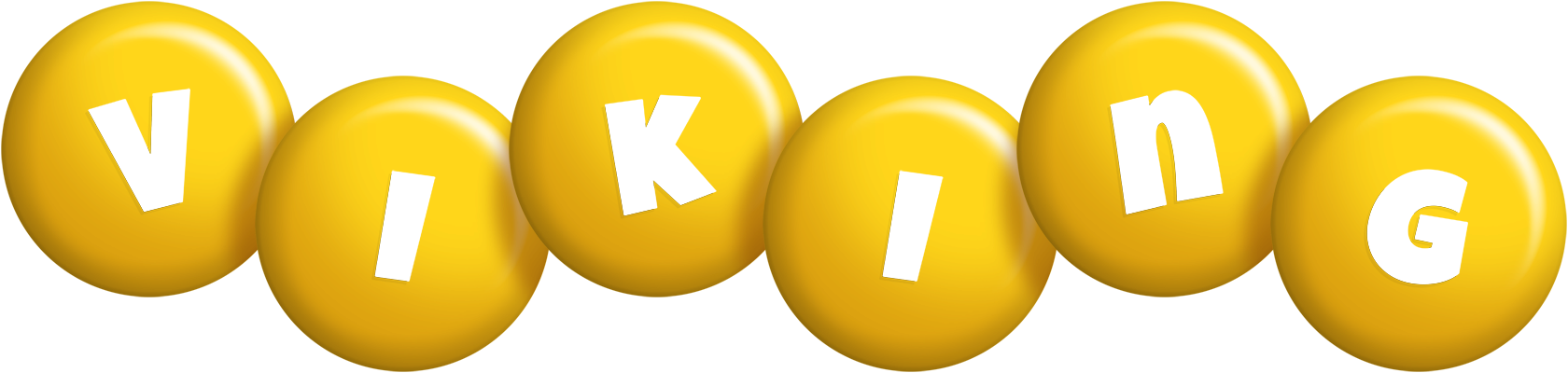 Viking candy-yellow logo
