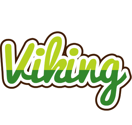 Viking golfing logo