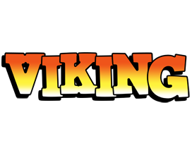 Viking sunset logo