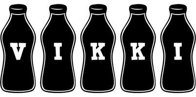Vikki bottle logo