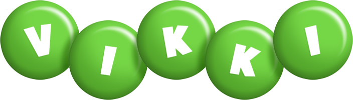 Vikki candy-green logo
