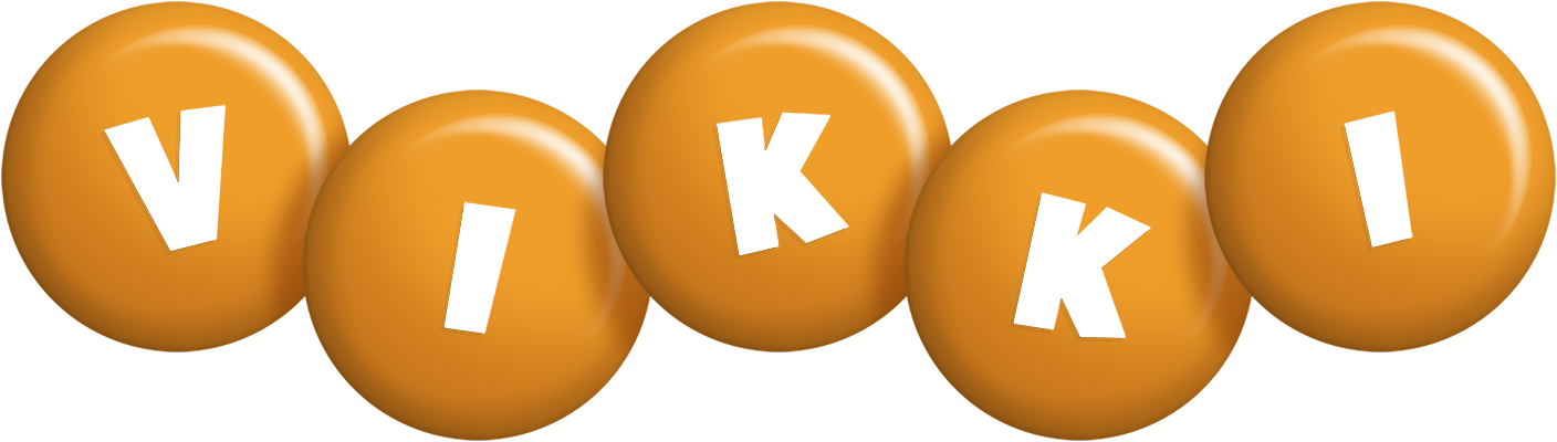 Vikki candy-orange logo