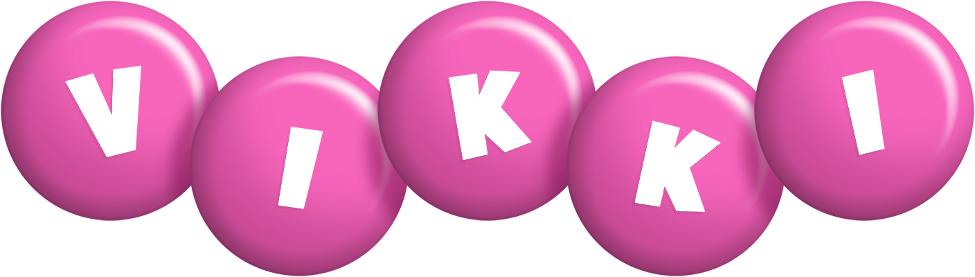 Vikki candy-pink logo