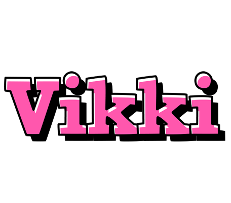 Vikki girlish logo