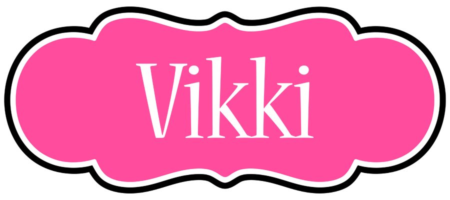 Vikki invitation logo