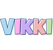 Vikki pastel logo