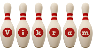 Vikram bowling-pin logo