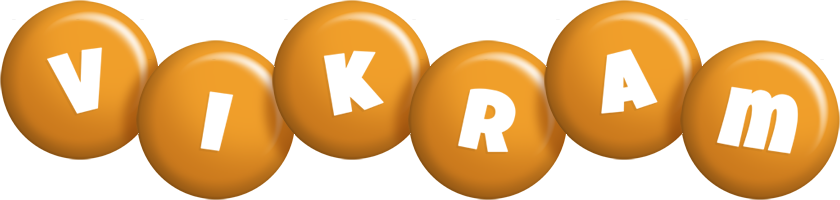 Vikram candy-orange logo