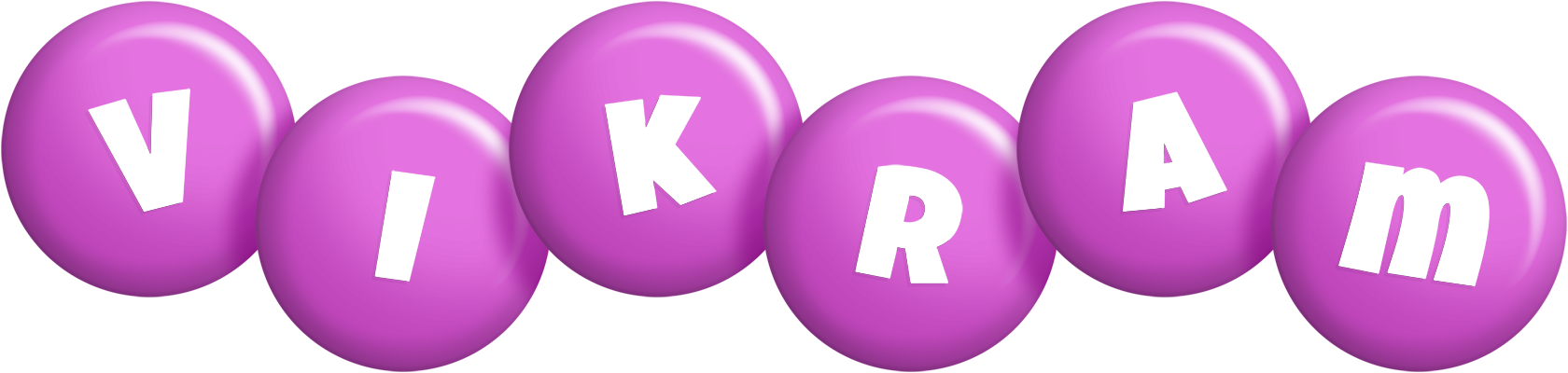 Vikram candy-purple logo